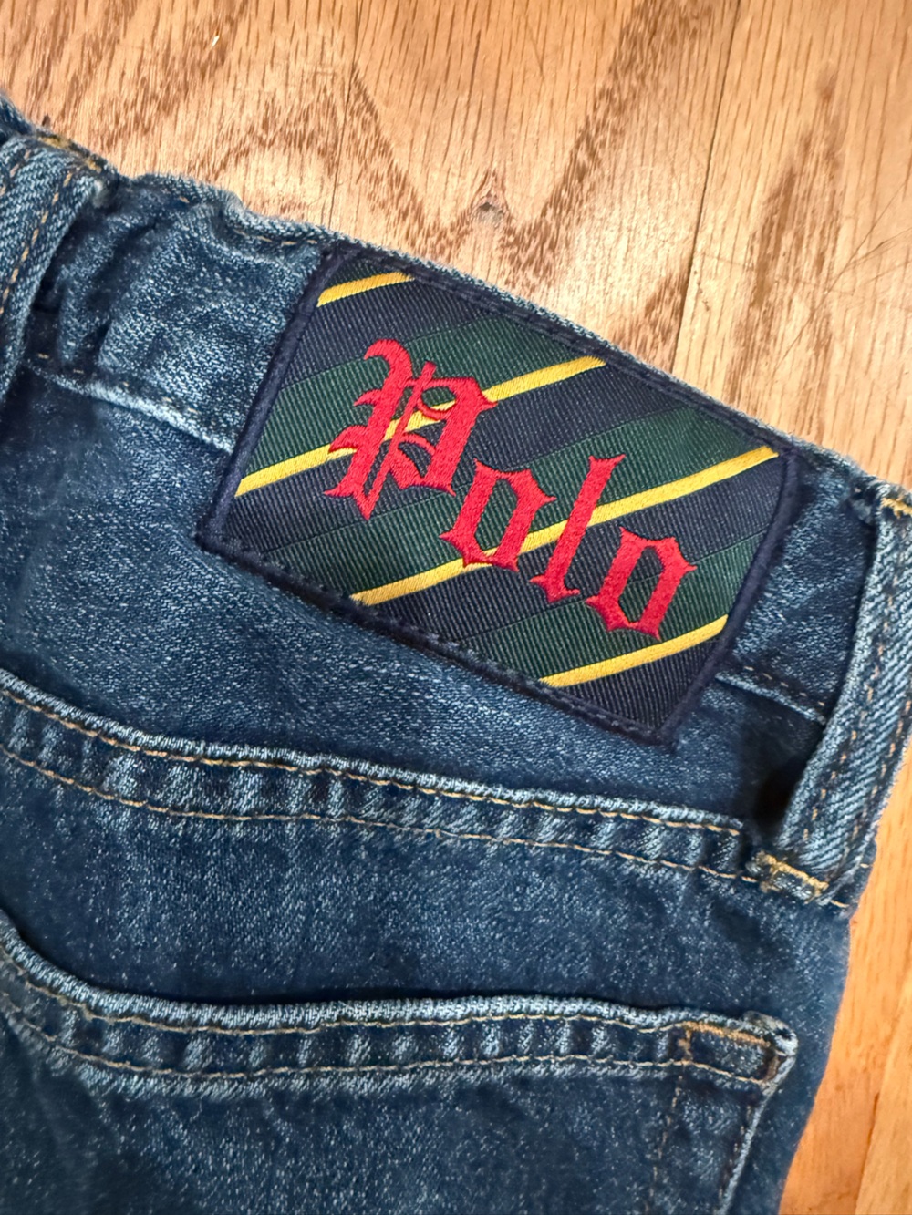 Polo Ralph Lauren Boys 10/12 Sullivan Slim Tynan Graffiti Jeans 2018